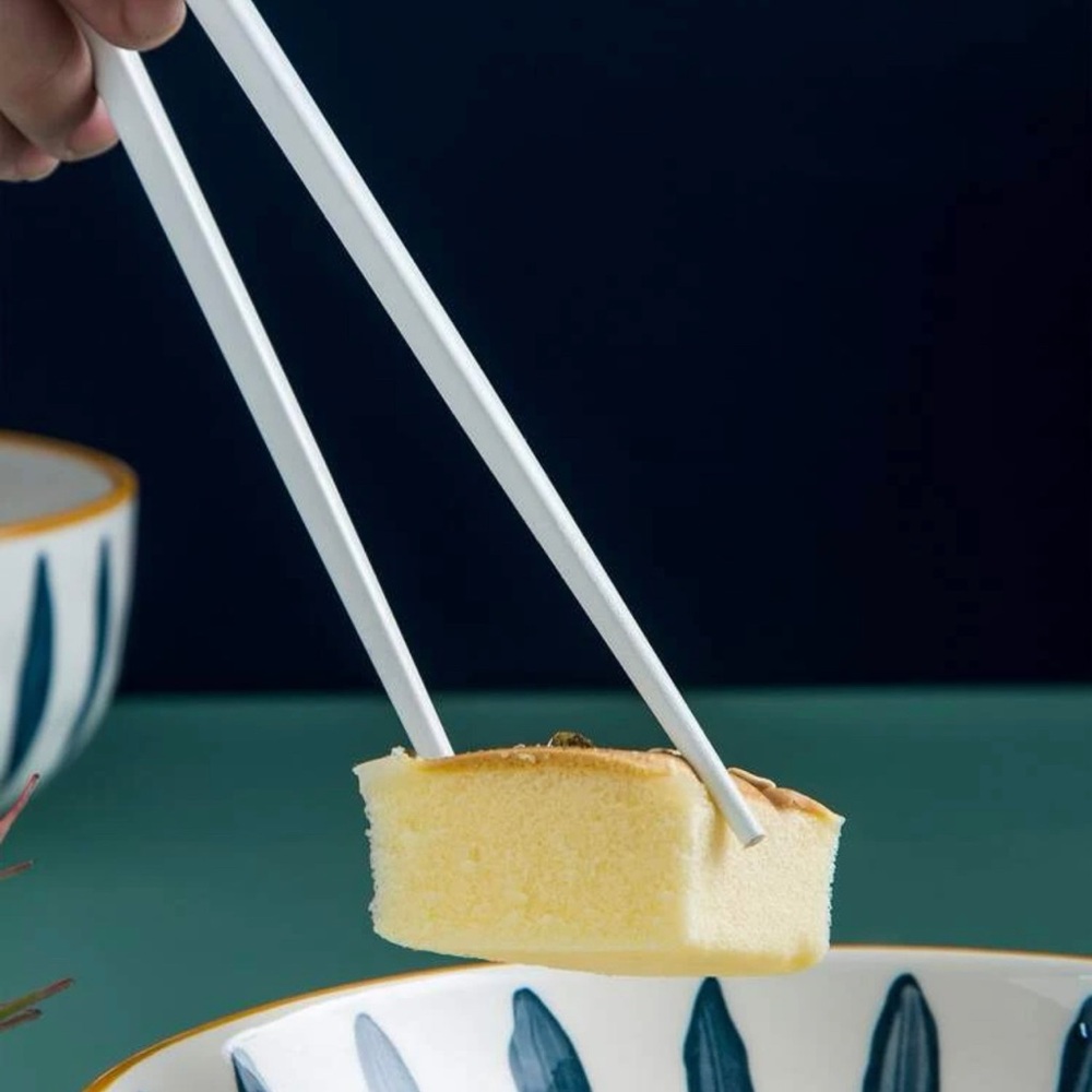 1 Pair Flower Print Chopstick - Picture 1 of 6